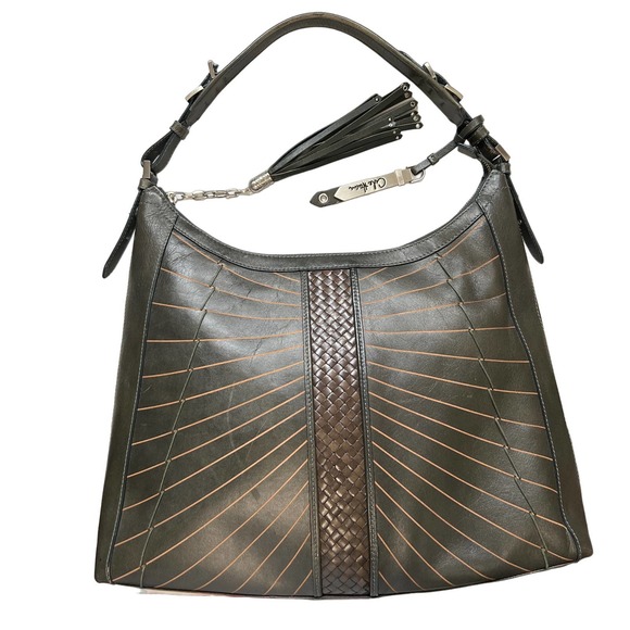 NTW Cole Haan Huarache square hobo purse - Picture 1 of 11